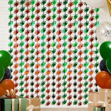 LOLStar Foil Fringe Curtains for Ultimate Football Parties