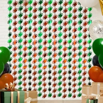 LOLStar Foil Fringe Curtains for Ultimate Football Parties