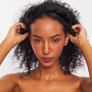 Kitsch Eco-Friendly Black Hair Headband for Women