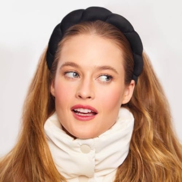 Kitsch Eco-Friendly Black Hair Headband for Women