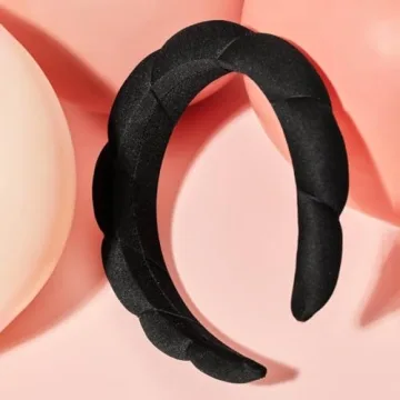 Kitsch Eco-Friendly Black Hair Headband for Women