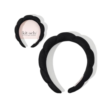 Kitsch Eco-Friendly Black Hair Headband for Women