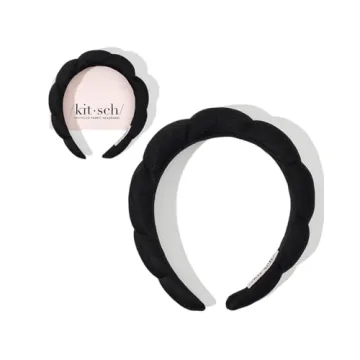 Kitsch Eco-Friendly Black Hair Headband for Women