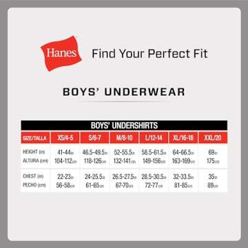 Hanes Boys' and Toddler Underwear, Comfort Flex WB Boxer Briefs, 7 Pack, Days of Week Assorted, 4T