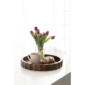 Elegant Kate and Laurel Lissi 15 Inch Decorative Tray