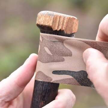 Gaffer Power Camouflage Tape, Premium Grade Gaffer Tape Desert Tan Camo Tape - Made in The USA, 2 Inch X 25 Yards, Heavy Duty Gaffer's Tape, Non-Reflective, Water Resistant.