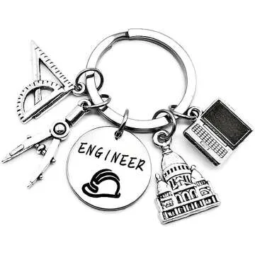 Engineer Keychain - Perfect Gift for Engineers