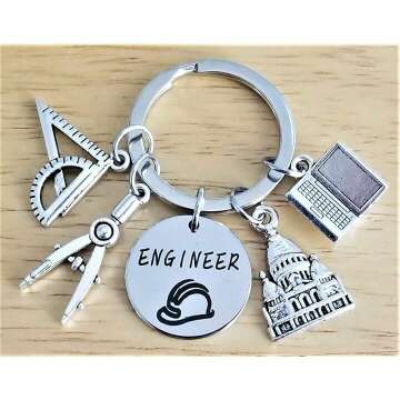 Engineer Keychain - Perfect Gift for Engineers