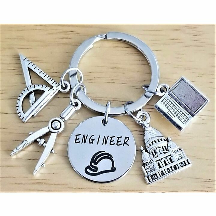 Engineer Keychain - Perfect Gift for Engineers