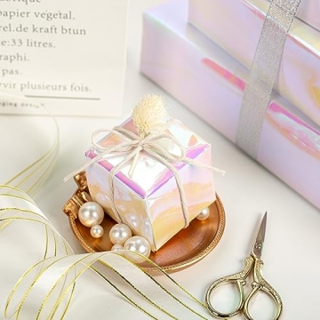 Pink Ombre Foil Wrapping Paper Roll - 46.8 sq.ft. Premium Quality