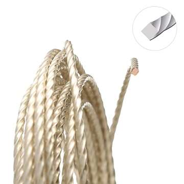 The Beadsmith Twisted Craft Wire - Wire Elements - Soft Temper - 18 Gauge, 8 Feet - Silver Color - B...