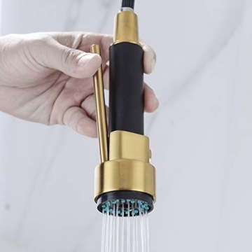 Stylish Delle Rosa Brass 360 Swivel Kitchen Faucet