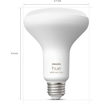 Philips Hue BR30 Color Ambiance Smart Bulbs - 4 Pack