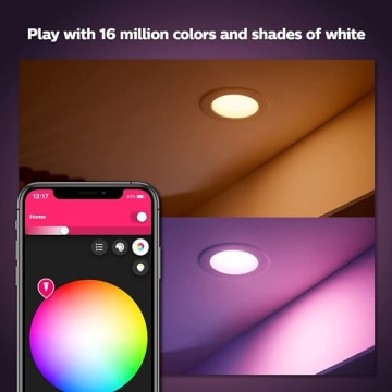 Philips Hue BR30 Color Ambiance Smart Bulbs - 4 Pack