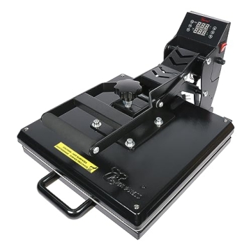 PowerPress Heat Press Machine - 15x15 Inch Professional T-Shirt Printer