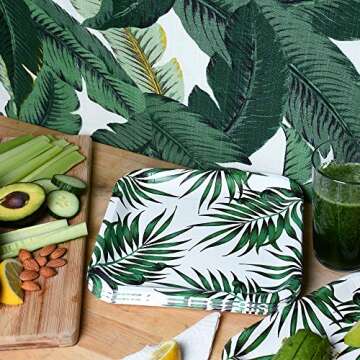 Biodegradable Palm Leaf Plates - Perfect for Any Occasion