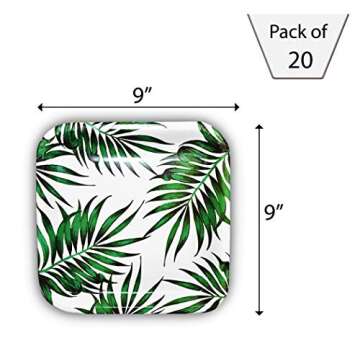 Biodegradable Palm Leaf Plates - Perfect for Any Occasion