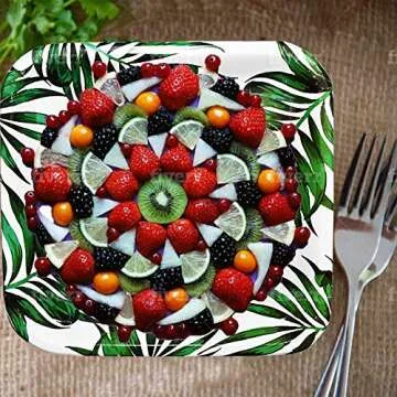 Biodegradable Palm Leaf Plates - Perfect for Any Occasion