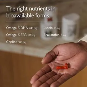 Needed Vegan Omega 3 DHA EPA Supplement - 500MG Omega-3