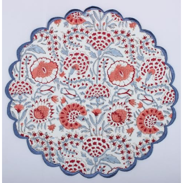 Stylish Ridhi Bo-ho Round Placemats for Chic Dining