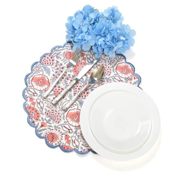 Stylish Ridhi Bo-ho Round Placemats for Chic Dining