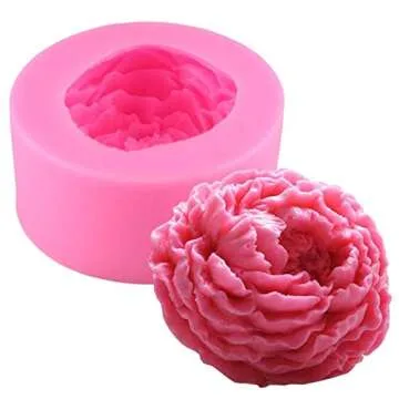 Fewo 3D Peony Flower Silicone Molds for Easy Crafting