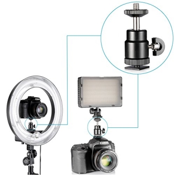 Neewer 75W Dimmable Ring Light Kit for YouTube Video