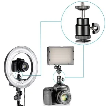 Neewer 75W Dimmable Ring Light Kit for YouTube Video