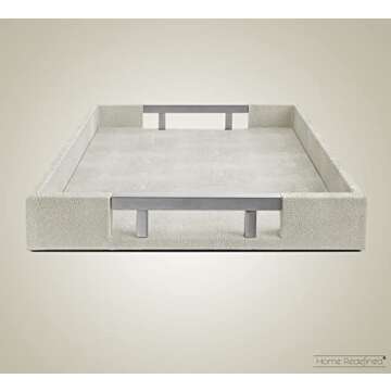 Modern Elegant 18x12 Decorative Tray for Home & Office