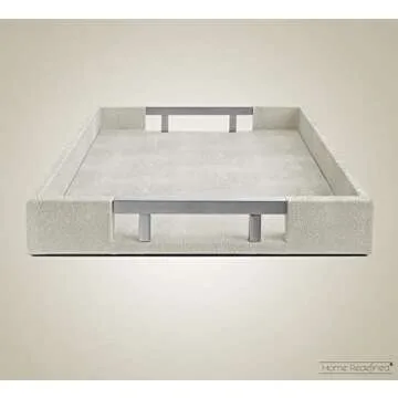 Modern Elegant 18x12 Decorative Tray for Home & Office