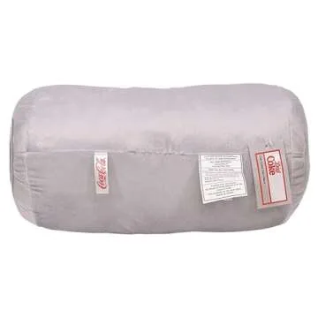 Mark Feldstein & Associates Coca Cola Diet Coke Can Classic Gray Embroidered Plush Throw Pillow, 13 in