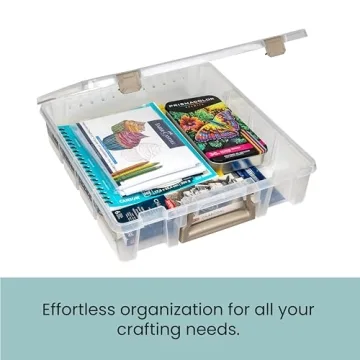 ArtBin Super Satchel: Ultimate Craft Organizer Storage Case