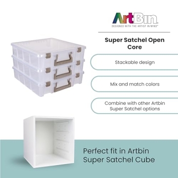 ArtBin Super Satchel: Ultimate Craft Organizer Storage Case
