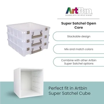 ArtBin Super Satchel: Ultimate Craft Organizer Storage Case