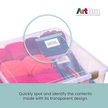 ArtBin Super Satchel: Ultimate Craft Organizer Storage Case