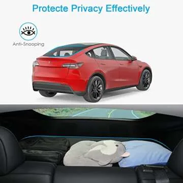 VIHIMAI Cargo Cover Accessories for Tesla Model Y 2020 2021 2022 (Manufactured before June 2022), Retractable Waterproof Rear Trunk Cargo Luggage Security Privacy Shade Cover Shield