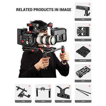 SMALLRIG EVF Mount Kit with NATO Rail and Tilt Adjustments