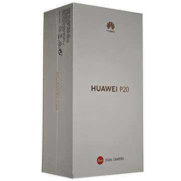 HUAWEI P20 128GB Single-SIM (GSM Only, No CDMA) Factory Unlocked 4G/LTE Smartphone (Twilight) - International Version