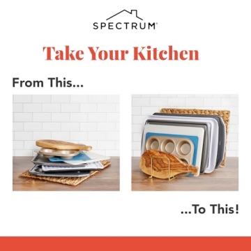 Spectrum Euro Kitchen Organizer for Stylish Storage Solutions