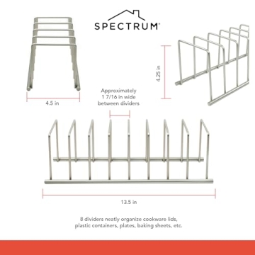 Spectrum Euro Kitchen Organizer for Stylish Storage Solutions