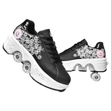 MLyzhe Women’s Retractable Roller Skates for Outdoor Fun