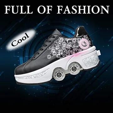 MLyzhe Women’s Retractable Roller Skates for Outdoor Fun