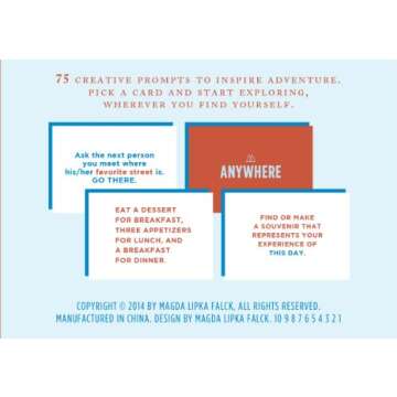 Anywhere Travel Guide: 75 Cards for Discovering the Unexpected, Wherever Your Journey Leads (Travel ...