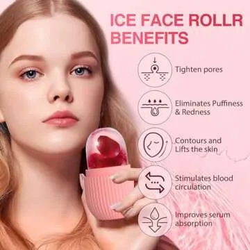 NOVOVIDA Ice Roller for Face and Neck Care