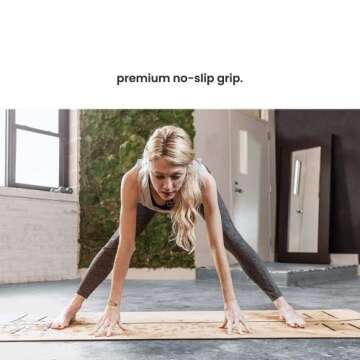 Luxury Cork Yoga Mat for Non Slip & Extra Comfort