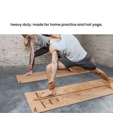 Luxury Cork Yoga Mat for Non Slip & Extra Comfort