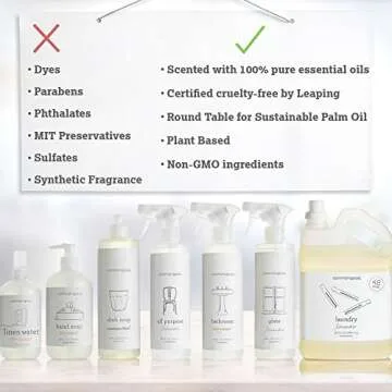 Common Good - Dish Soap, Plant-Based with Pure Essential Oil Scents, Biodegradable Formula, No Parabens or Sulfates, Leaping Bunny Certified (Bergamot, 16 ounces)