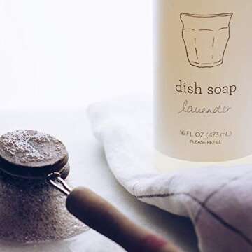 Common Good - Dish Soap, Plant-Based with Pure Essential Oil Scents, Biodegradable Formula, No Parabens or Sulfates, Leaping Bunny Certified (Bergamot, 16 ounces)