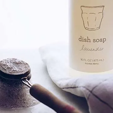 Common Good - Dish Soap, Plant-Based with Pure Essential Oil Scents, Biodegradable Formula, No Parabens or Sulfates, Leaping Bunny Certified (Bergamot, 16 ounces)