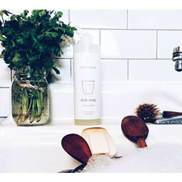 Common Good - Dish Soap, Plant-Based with Pure Essential Oil Scents, Biodegradable Formula, No Parabens or Sulfates, Leaping Bunny Certified (Bergamot, 16 ounces)